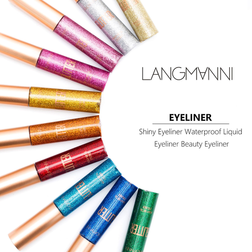 10 Colors Shiny Eyeliner