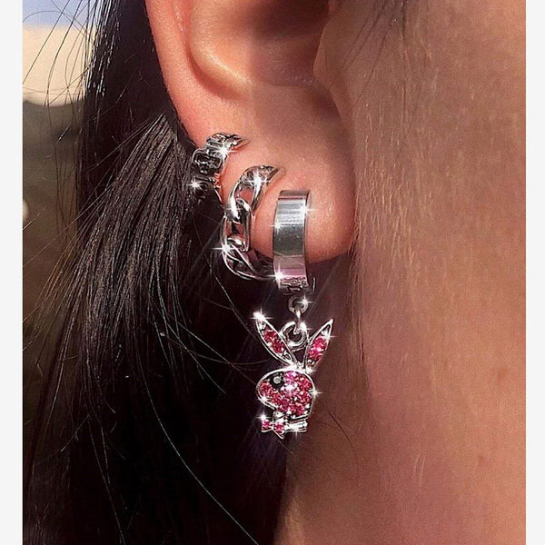 Playboi bunny earrings