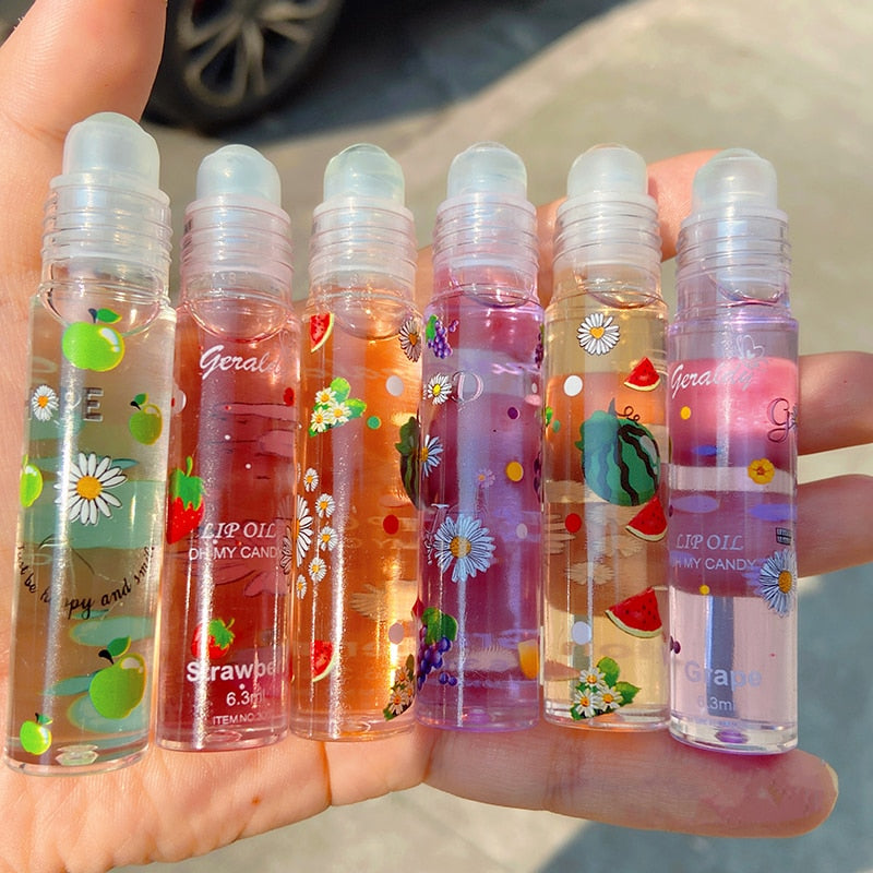 Crystal  clear fruit Jelly Lip Gloss🍓🫐