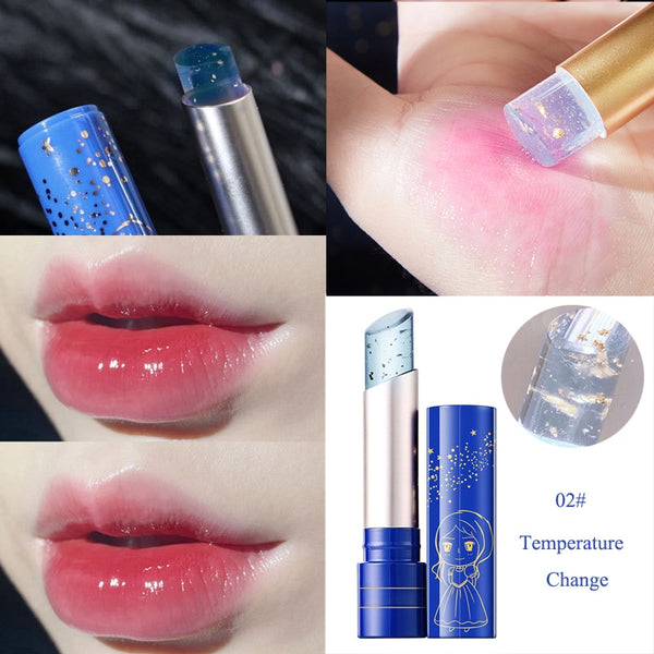 NEW Gold foiled  Lip Balm Color Changing