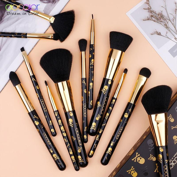 Makeup Brushes 12PCS Make Up Brush Set Powder Contour Eyeshadow Eye