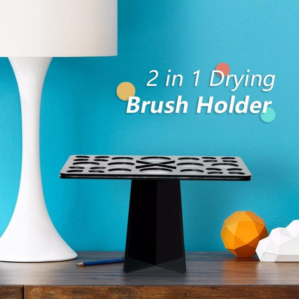 make-up brush organizer Stand Tree Dry Brush holder Brushes