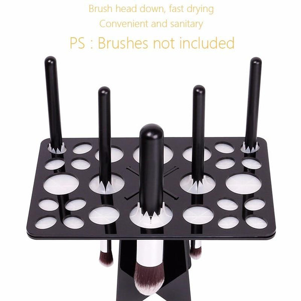 make-up brush organizer Stand Tree Dry Brush holder Brushes